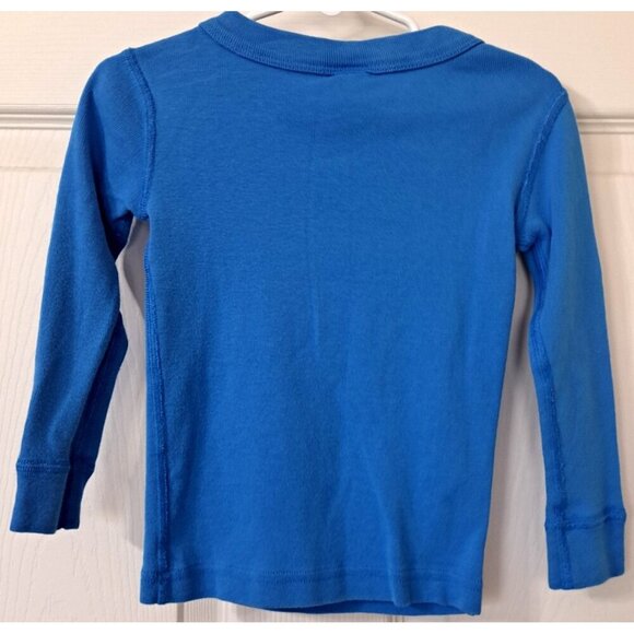 Hanna Anderson Sesame Street 3T Blue Cookie Monster Pajama Top NO BOTTOMS! - Picture 3 of 6